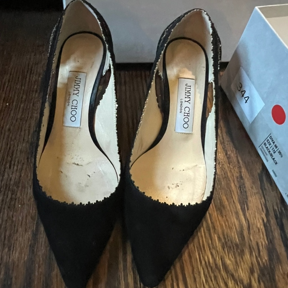 Black Jimmy Choo Heels